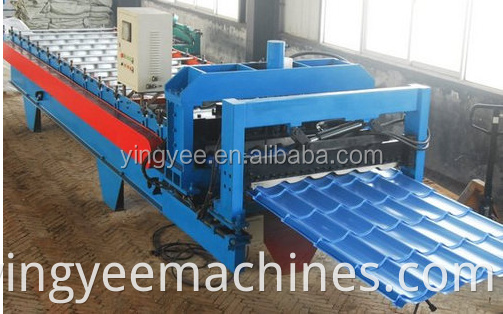 Roofing Tile Forming Machine/glazed tile roll forming machine